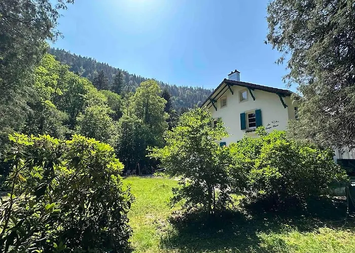 Maison Chaleureuse Avec Cheminée Bord De Rivière