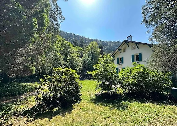 Hébergement de vacances Maison Chaleureuse Avec Cheminée Bord De Rivière